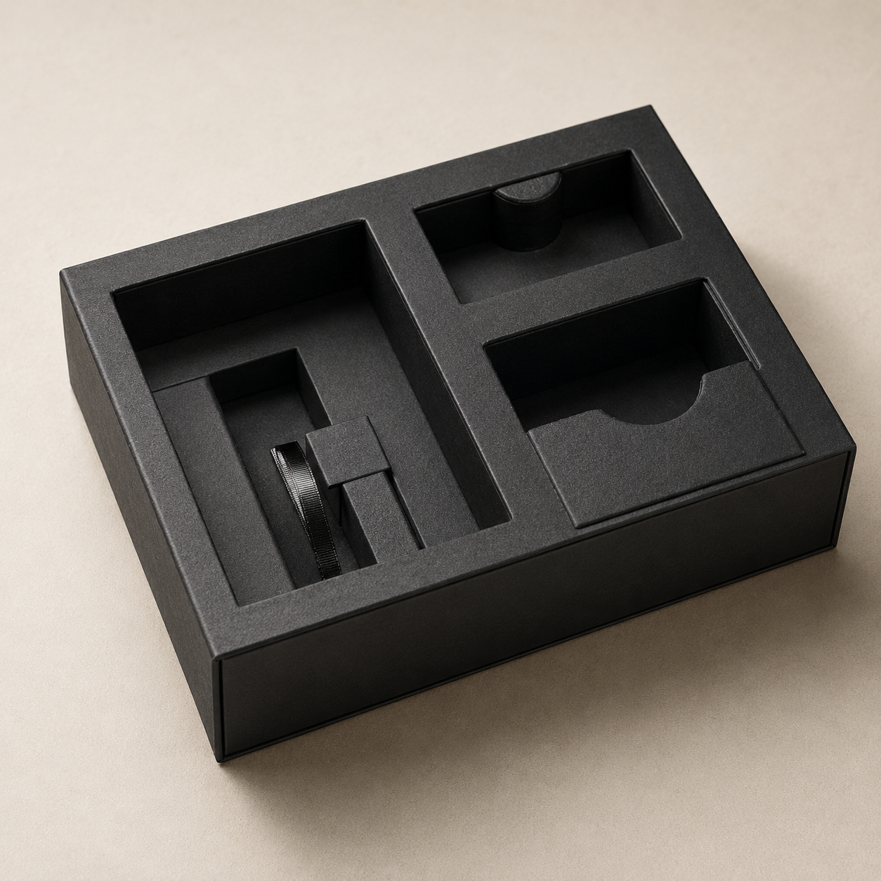 Macro: uncoated board edge